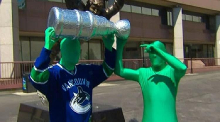 Green Man - A superhero or a silly costume?-tvso