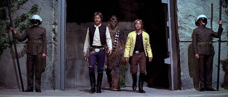 Remembering The Final Scene in Star Wars: Actor Derek Lyons Puts TV Store Online there... - TVStoreOnline