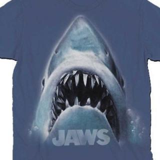 JAWS Movie T-Shirts and Great White Shark Apparel