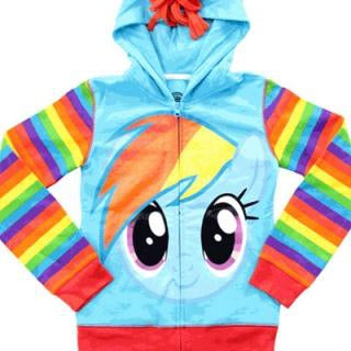 My Little Pony Personagens Principais Rindo Kid's Sweatshirt