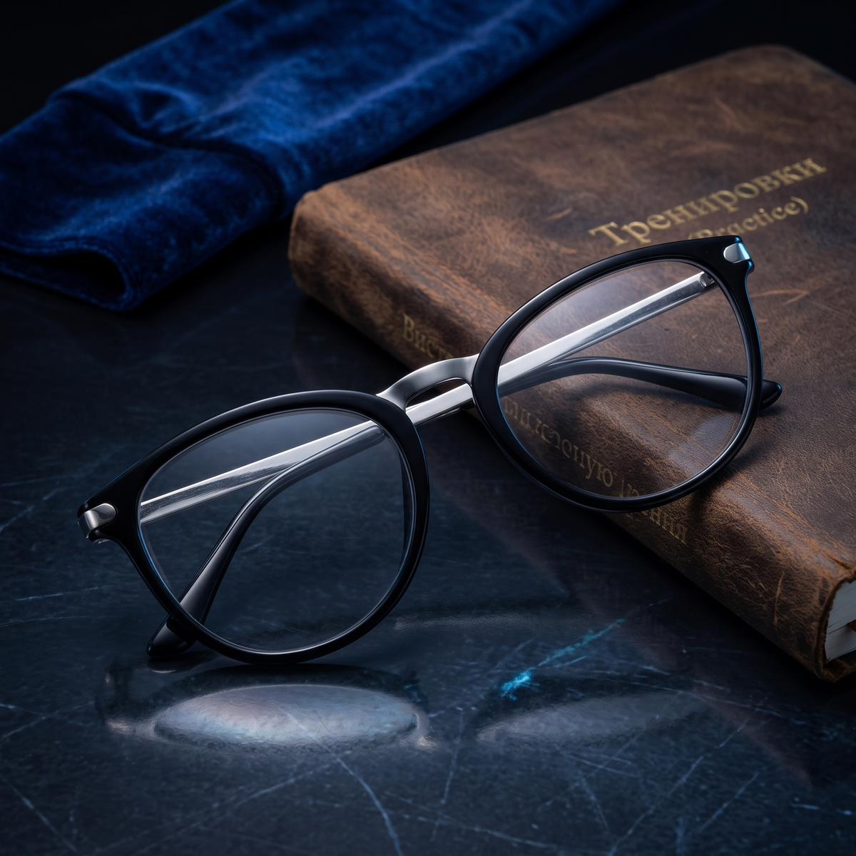 Yuri on Ice Katsuki Yuuri Club Master Black Cosplay Costume Glasses