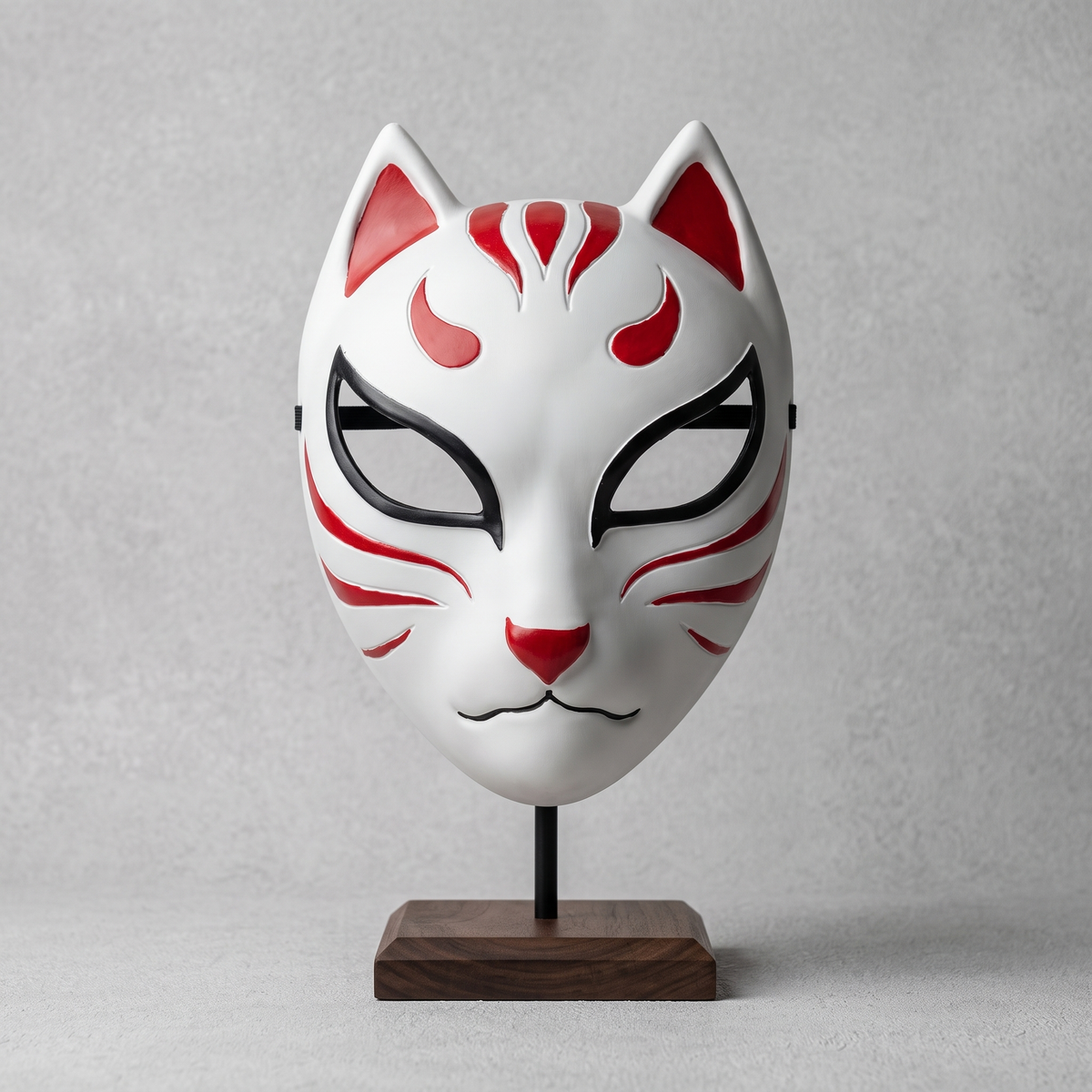 Adult Unisex Traditional Japanese Halloween Cosplay Costume Masks (4 Styles)