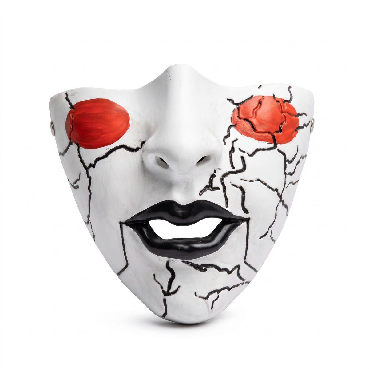 Adult Unisex Traditional Japanese Halloween Cosplay Costume Masks (4 Styles)