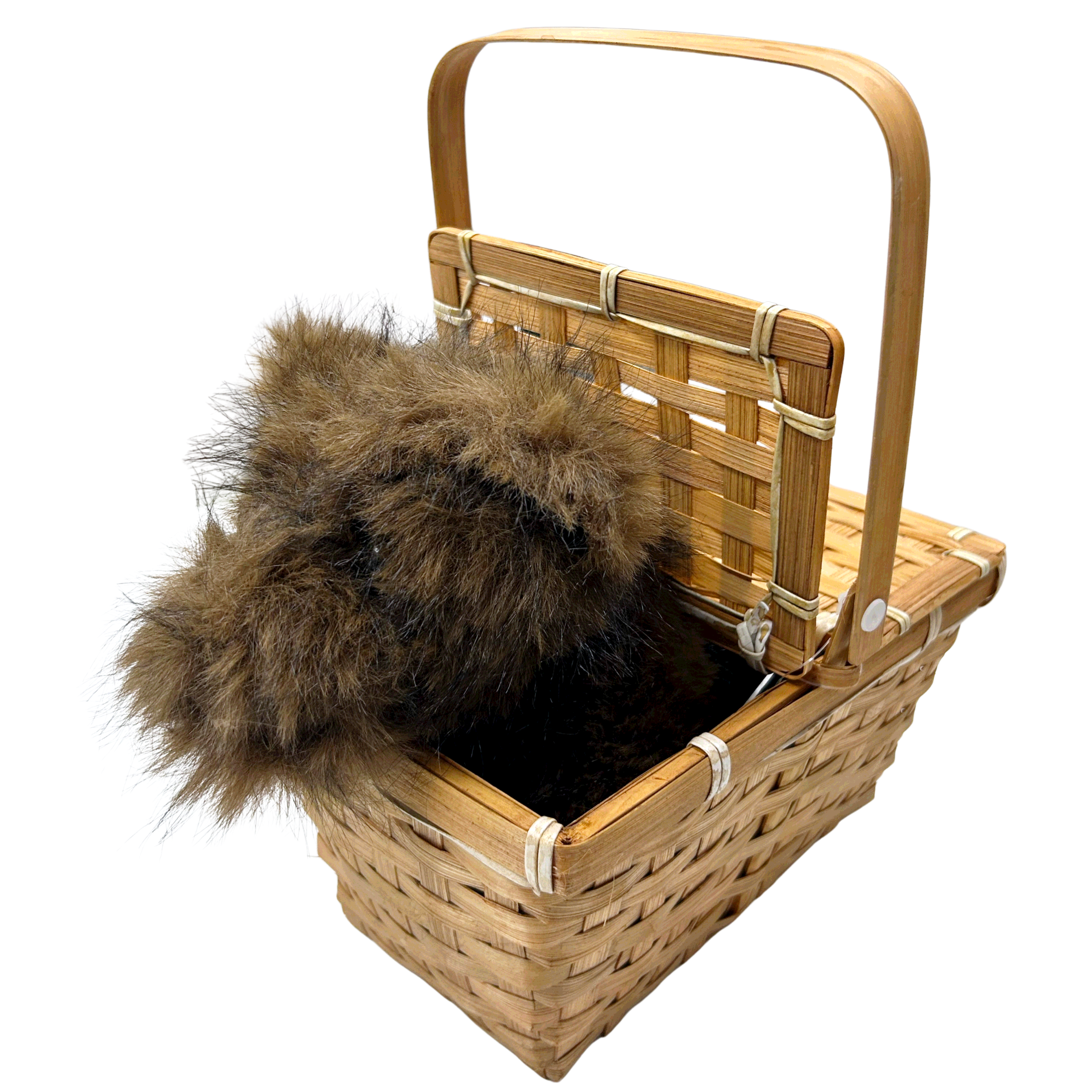 Replica Toto Dog Wizard Halloween Cosplay Costume Accessory Plush W/ Basket