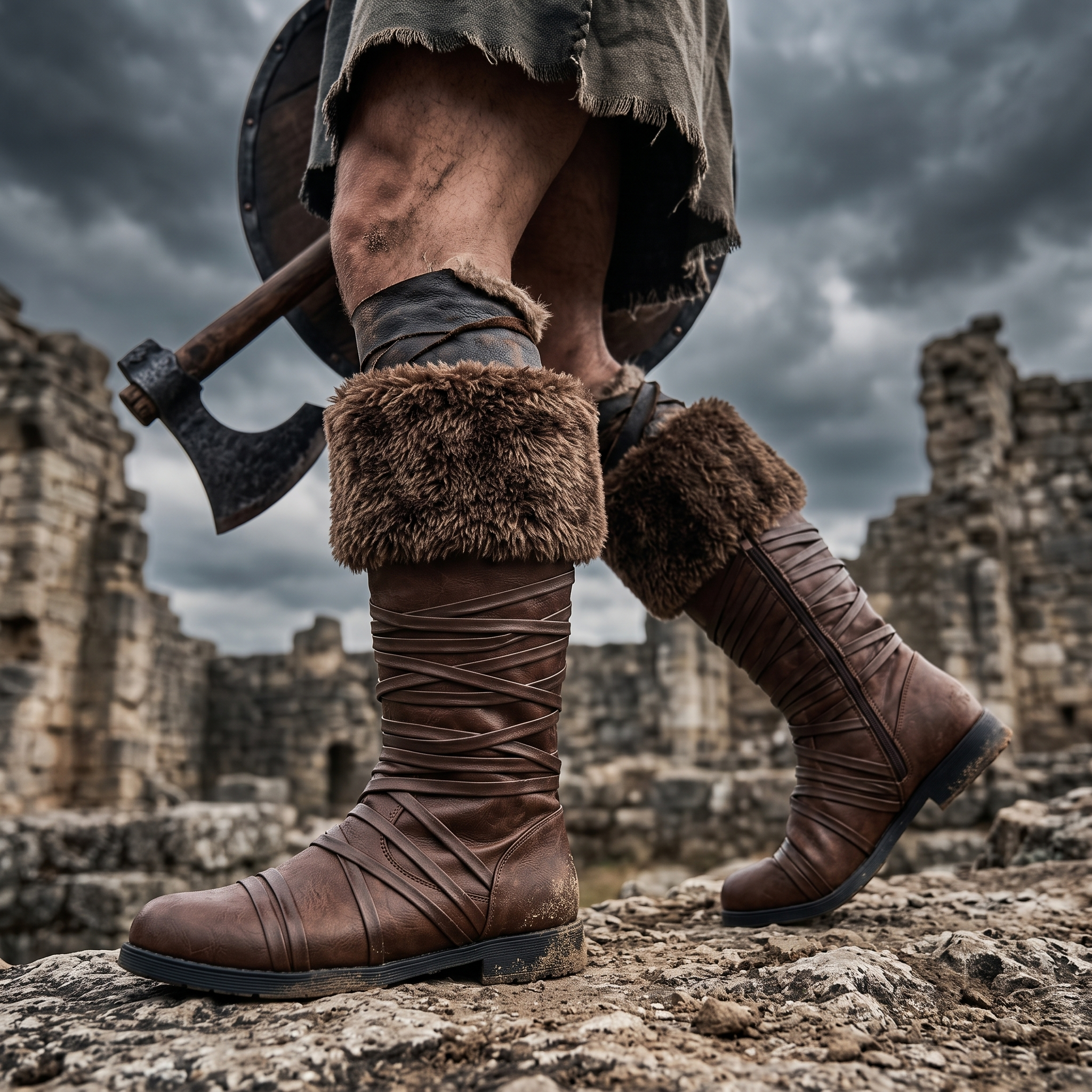 He-Man Masters of The Universe Adult Unisex Halloween Cosplay Costume Replica Boots