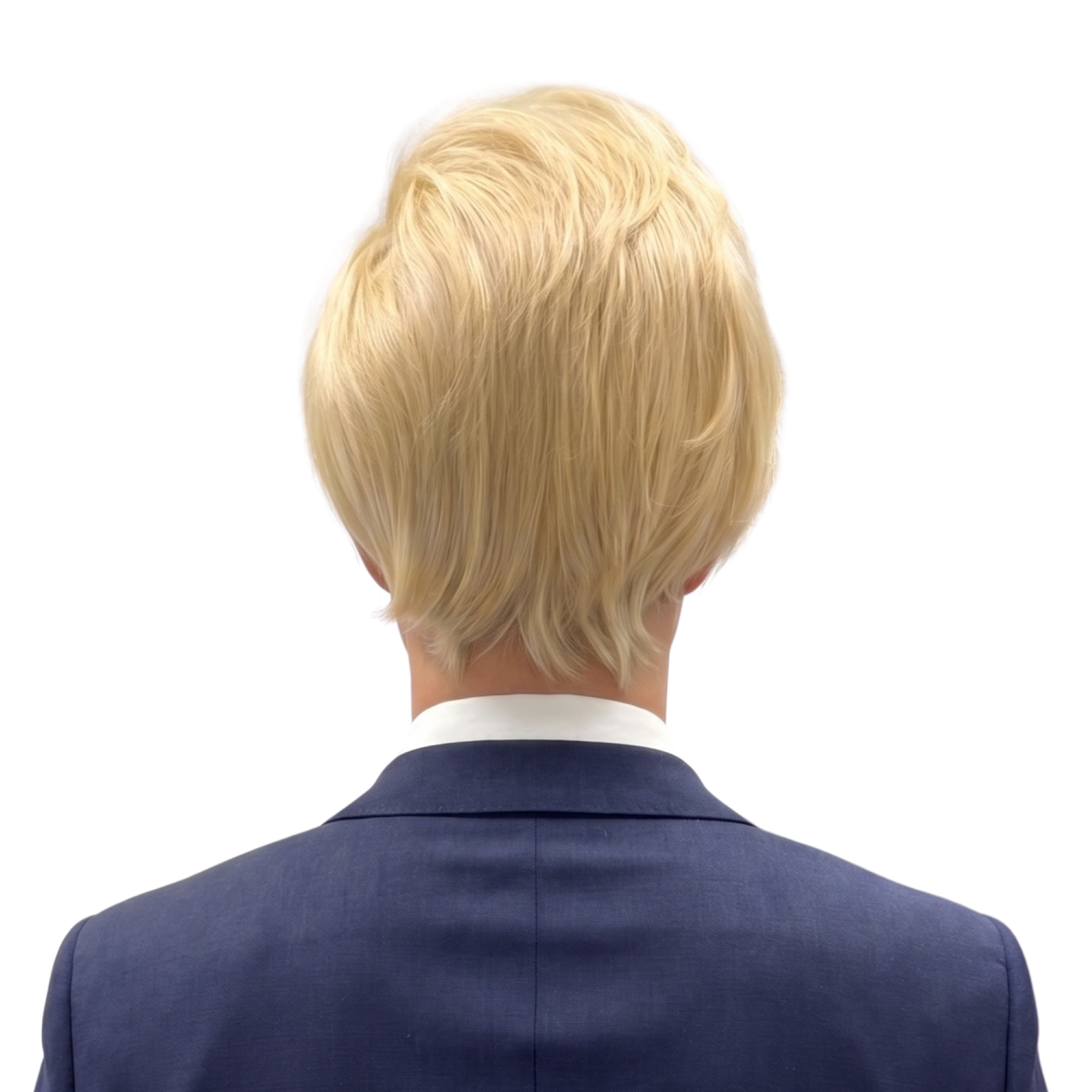 Trump Wig, Tie, USA Pin Unisex Halloween Cosplay Costume Accessory Set