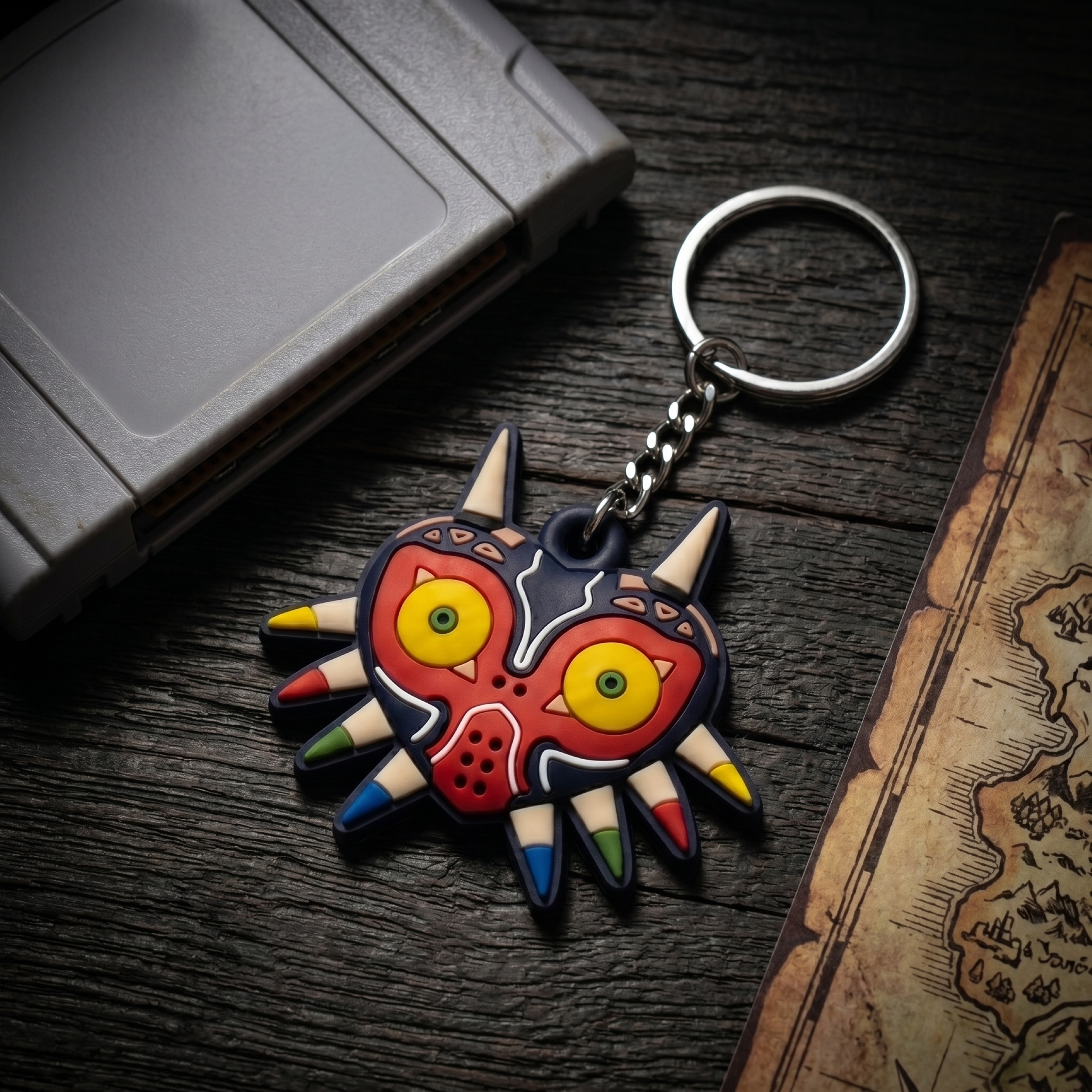 Majora's Mask Replica 2" x 2" Movie Pop Culture Keychain Gift