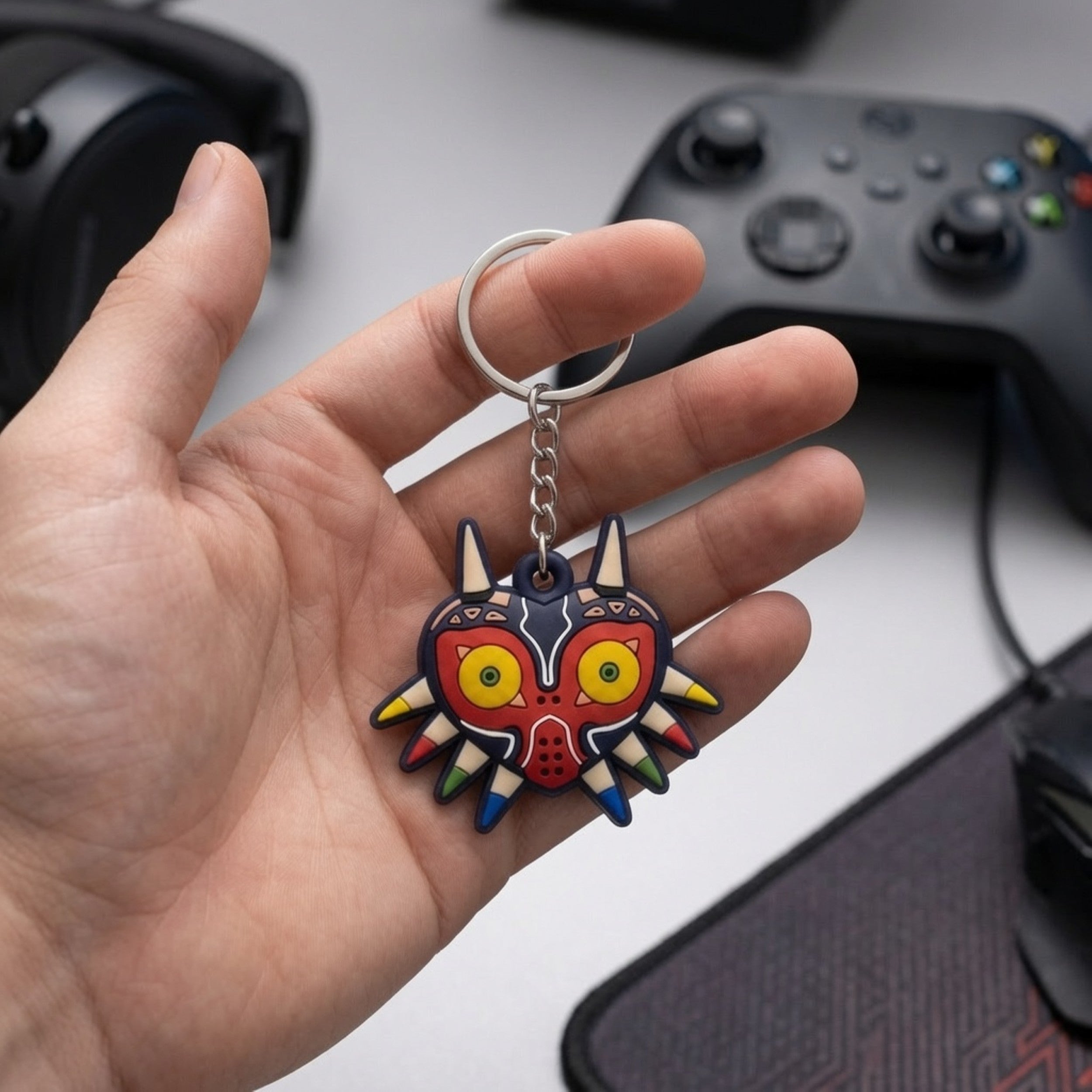 Majora's Mask Replica 2" x 2" Movie Pop Culture Keychain Gift
