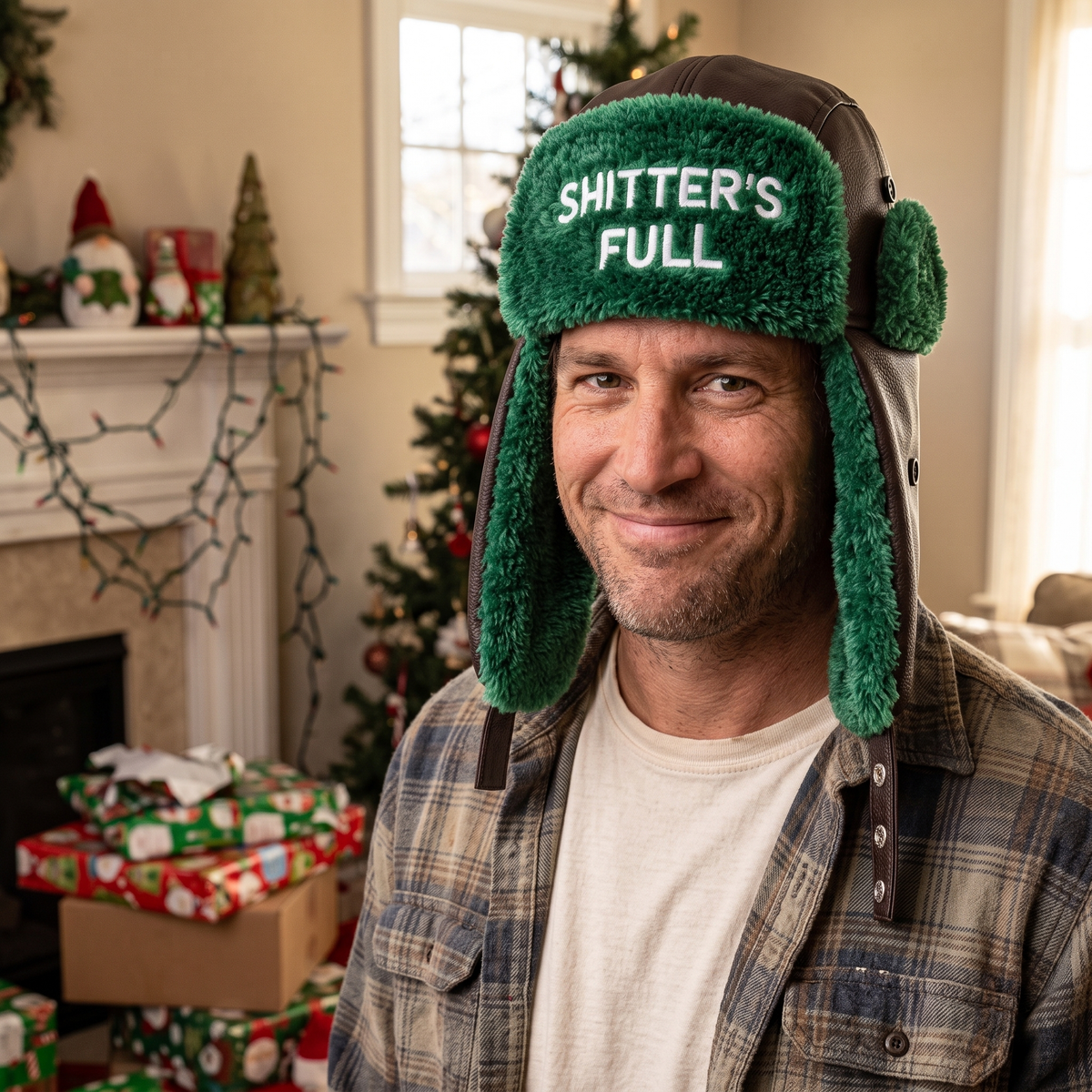 Christmas Vacation Shitters Full Adult Unisex Halloween Cosplay Costume Embroidered Hat