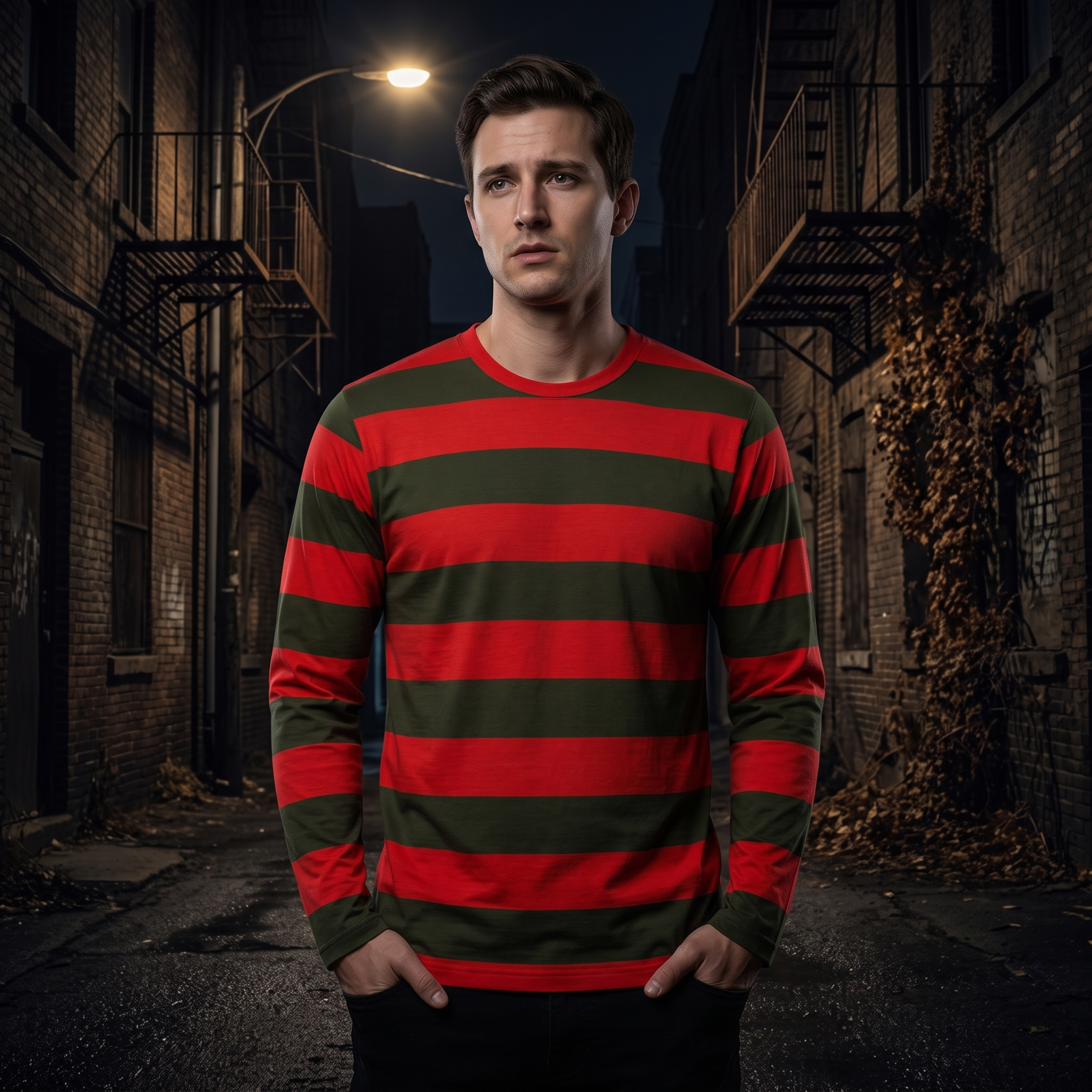 Nightmare Bogeyman Knives Adult Unisex Replica Halloween Cosplay Costume Shirt