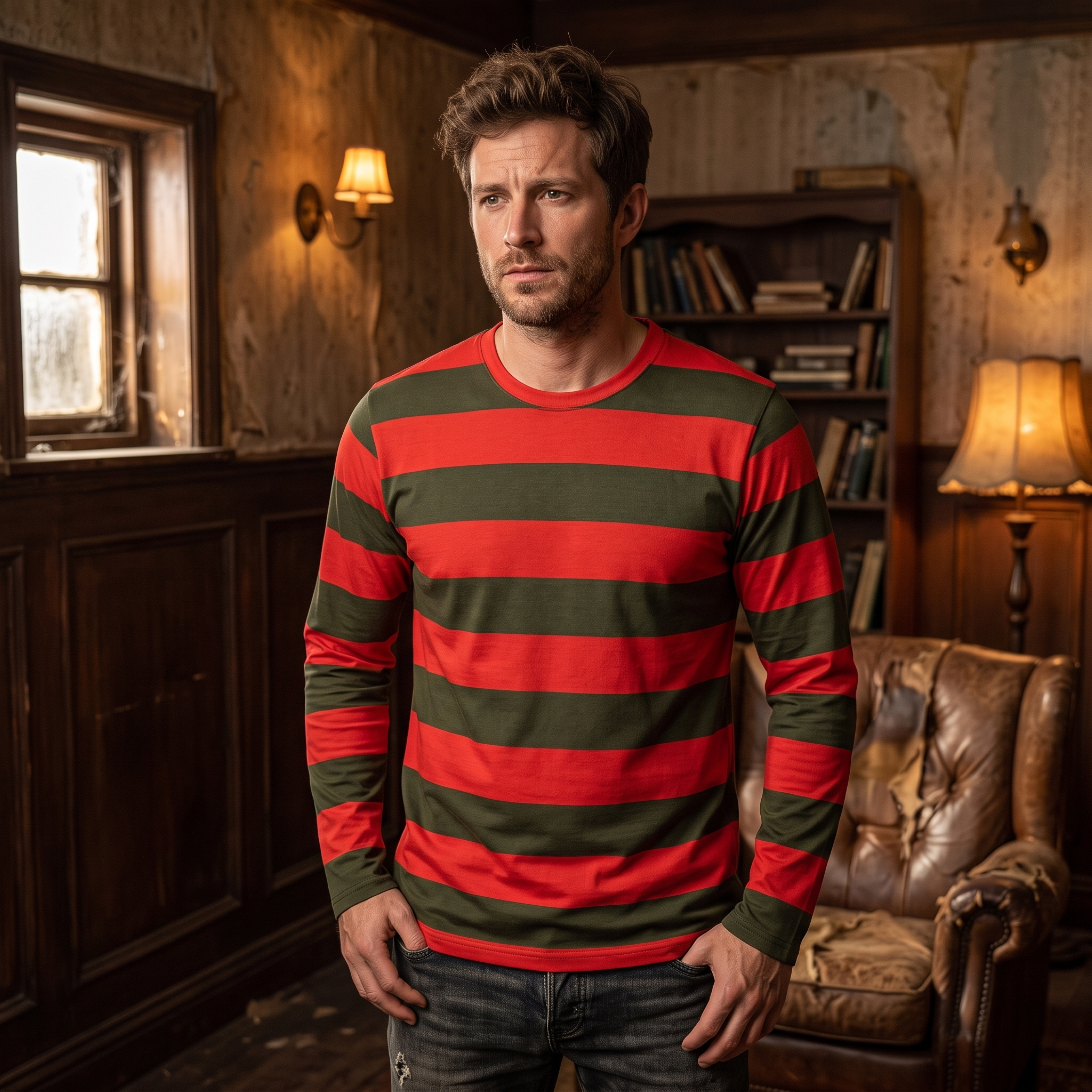 Nightmare Bogeyman Knives Adult Unisex Replica Halloween Cosplay Costume Shirt
