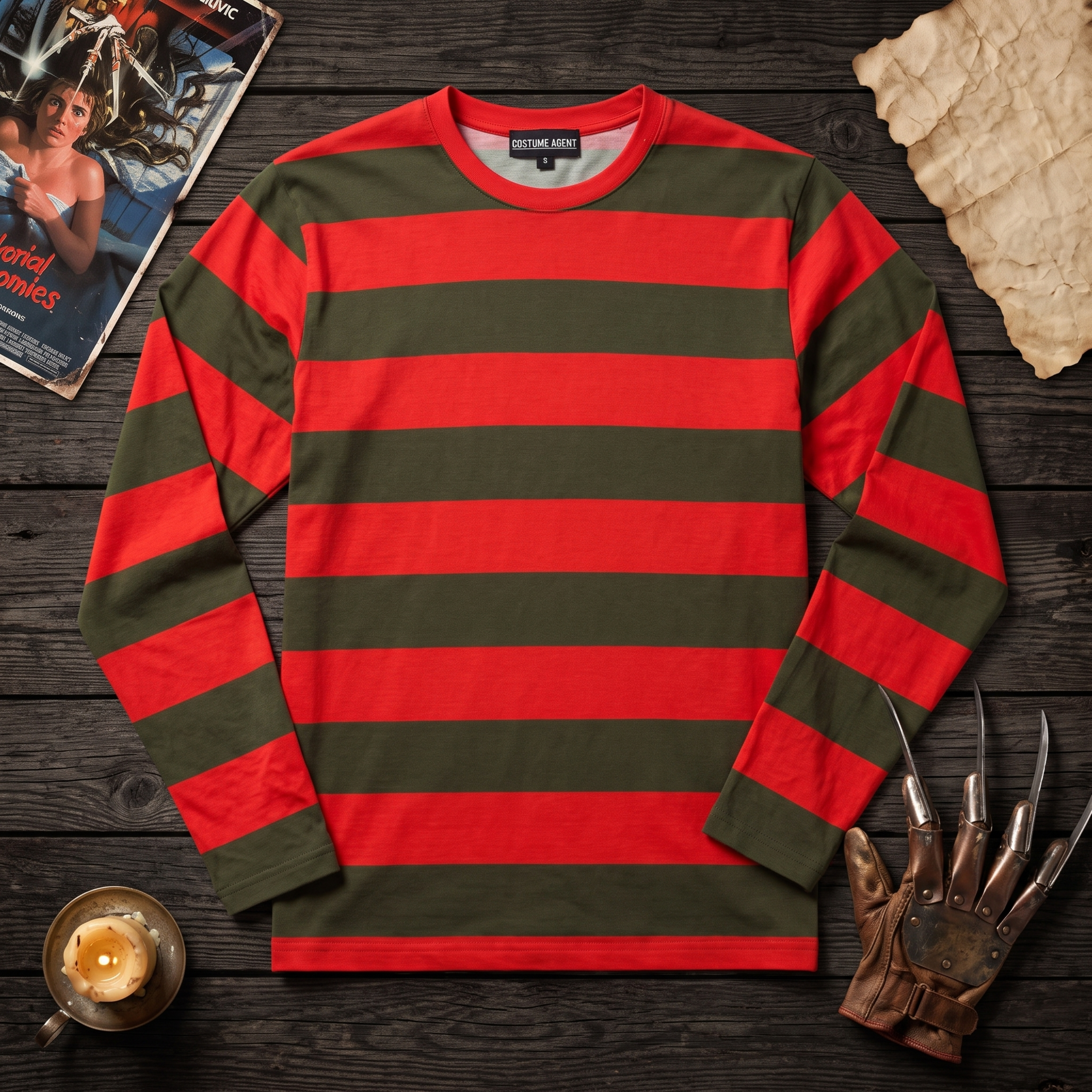 Nightmare Bogeyman Knives Adult Unisex Replica Halloween Cosplay Costume Shirt