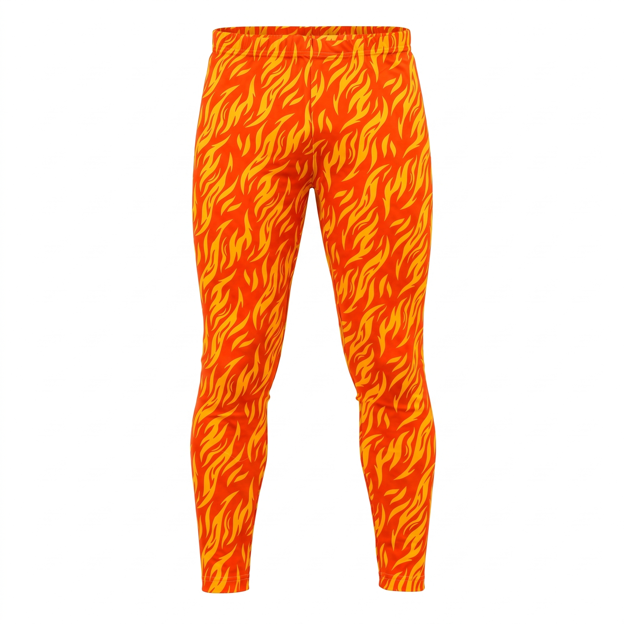 1980s Retro Style Neon Wrestling Aerobics Adult Unisex Spandex Pants