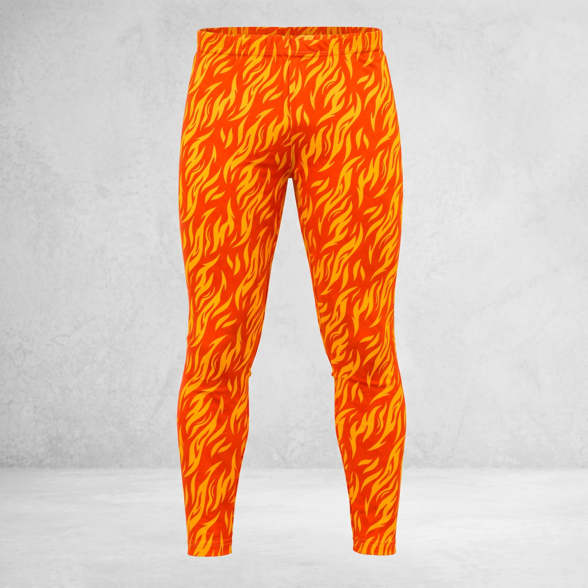 1980s Retro Style Neon Wrestling Aerobics Adult Unisex Spandex Pants