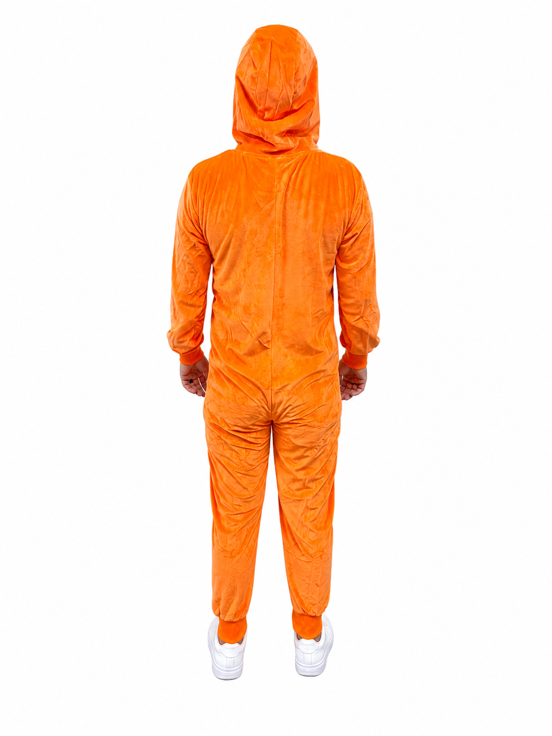 Lorax Orange Man Adult Unisex Halloween Cosplay Costume Pajama Suit