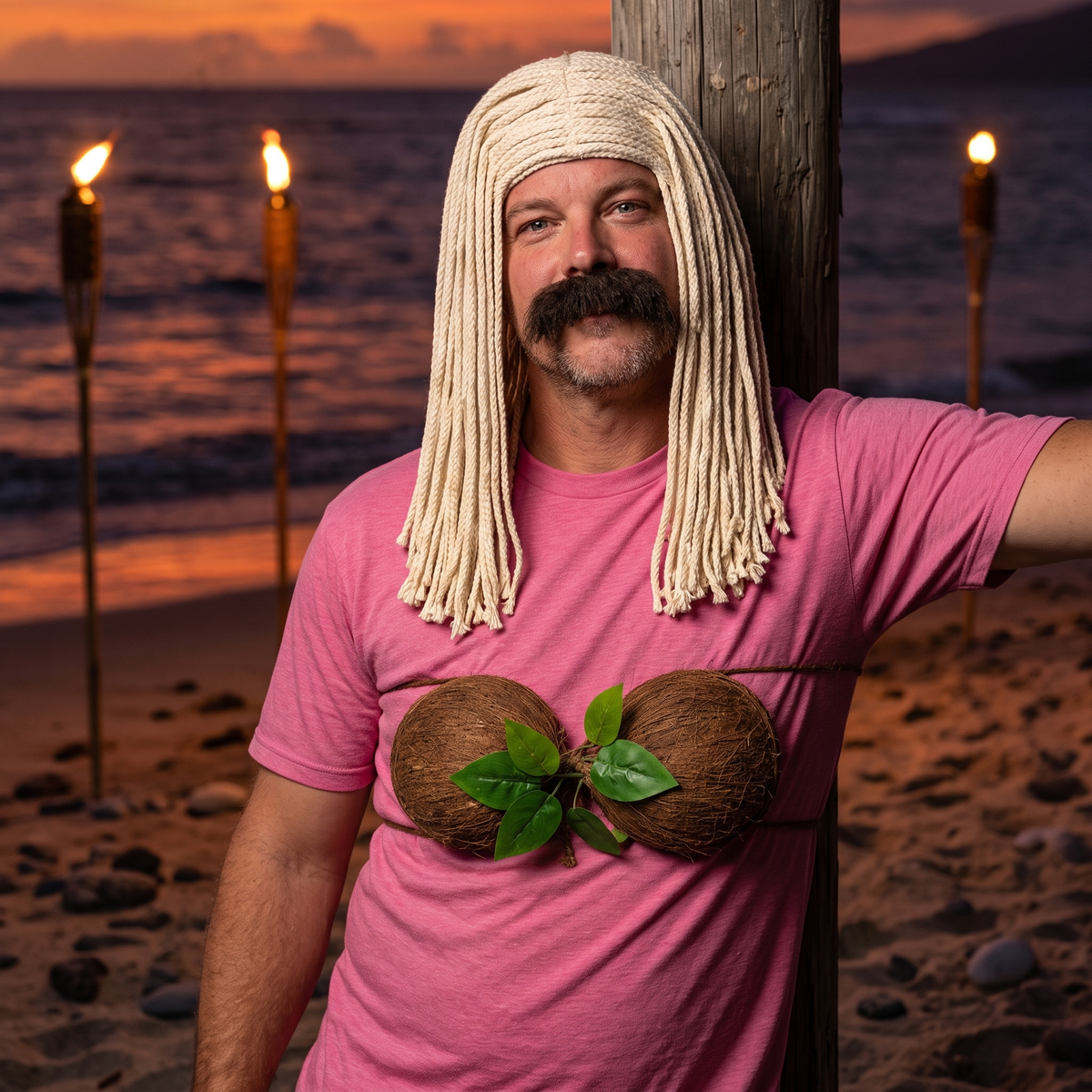 Ula Character (50 First Dates) Adult Unisex Halloween Cosplay Costume Accessory Set