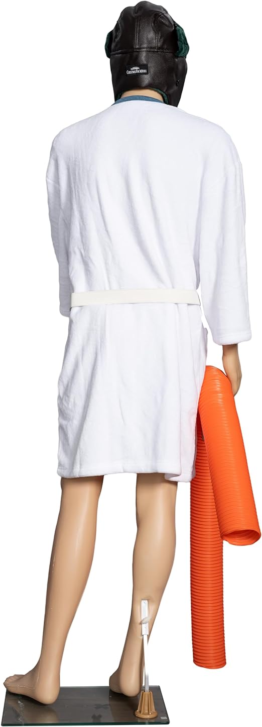 6 feet Tall Mannequin with Robe Belt Hat and Hose Holiday Decoration - TVStoreOnline