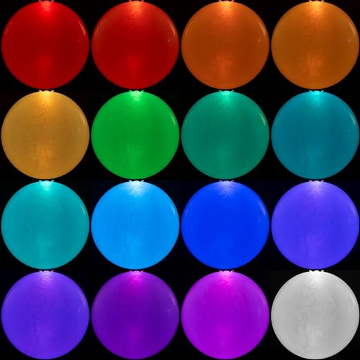 Inflatbale Oversized Ornaments Balls Outdoor Indoor Light up LED