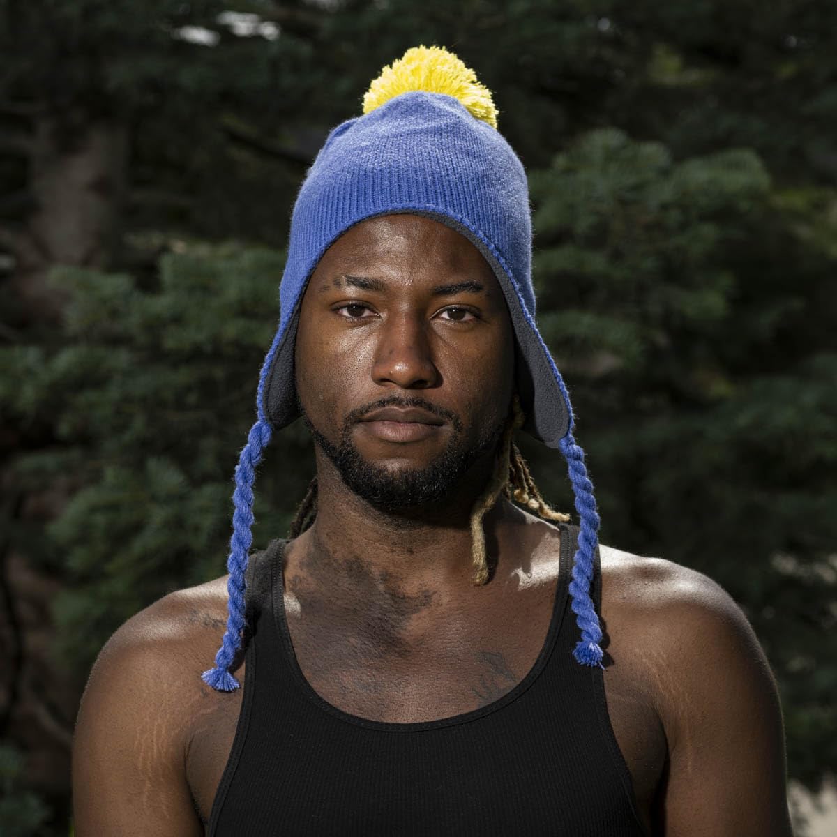 Craig Tucker's Blue and Yellow Beanie Hat for Halloween Cosplay fun