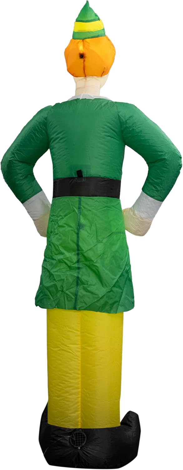 Buddy The Elf Indoor\Outdoor Xmas Light Up Inflated Yard Holiday Decoration