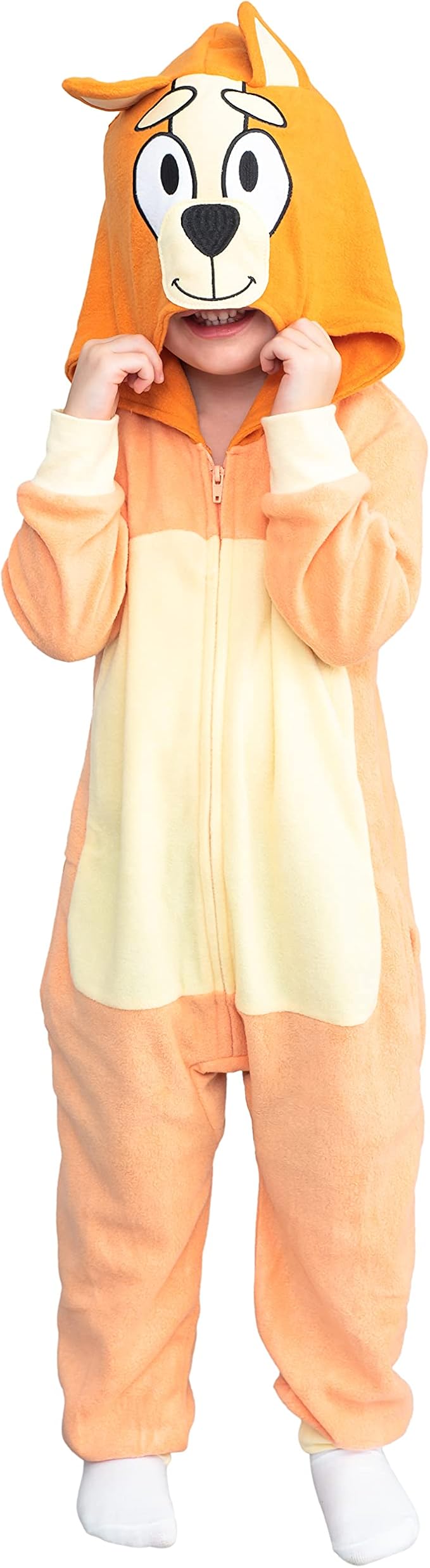 Kids Unisex Playful Colorful Dog Halloween Cosplay One Piece Costume