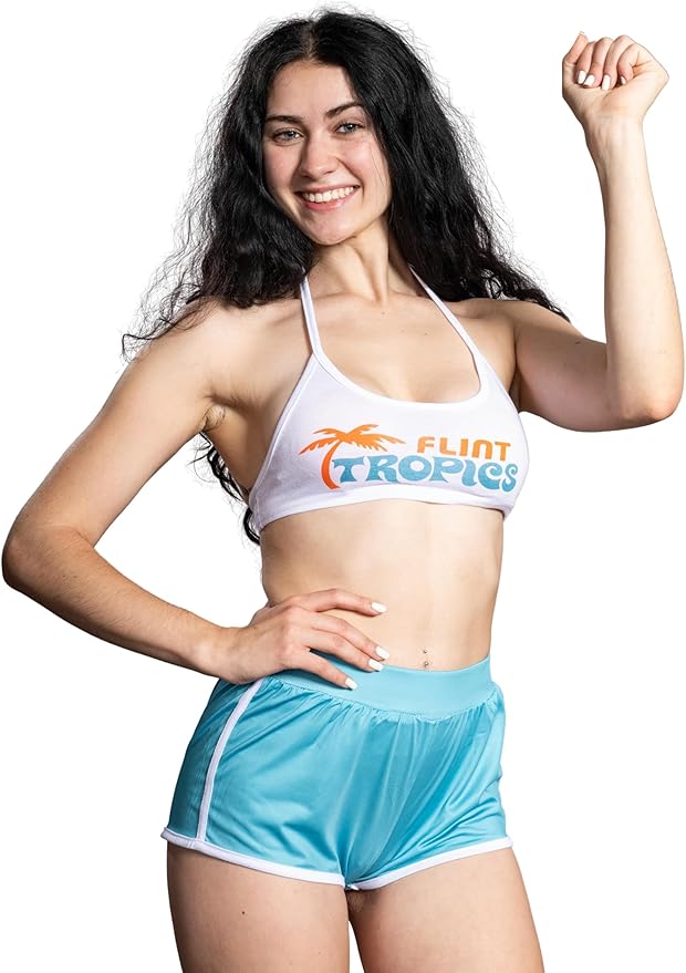 Jackie Flint Movie Character Basketball Team Halloween Cosplay Cheerleading Costume Set