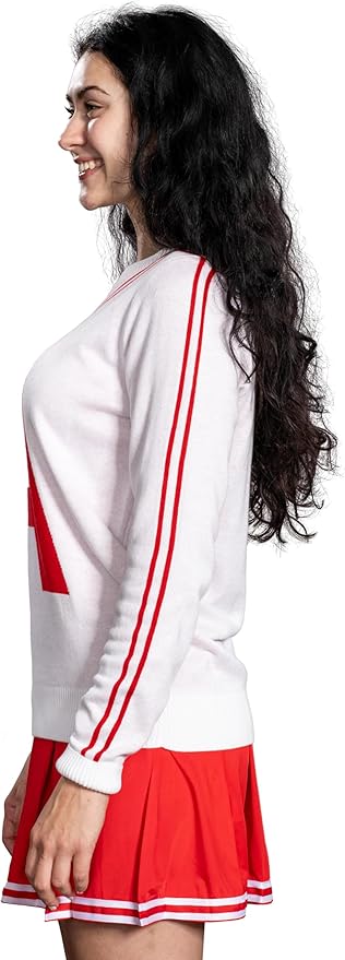 Betty Nerd Pi Delta Adams College Replica Cheerleader Halloween Cosplay Costume