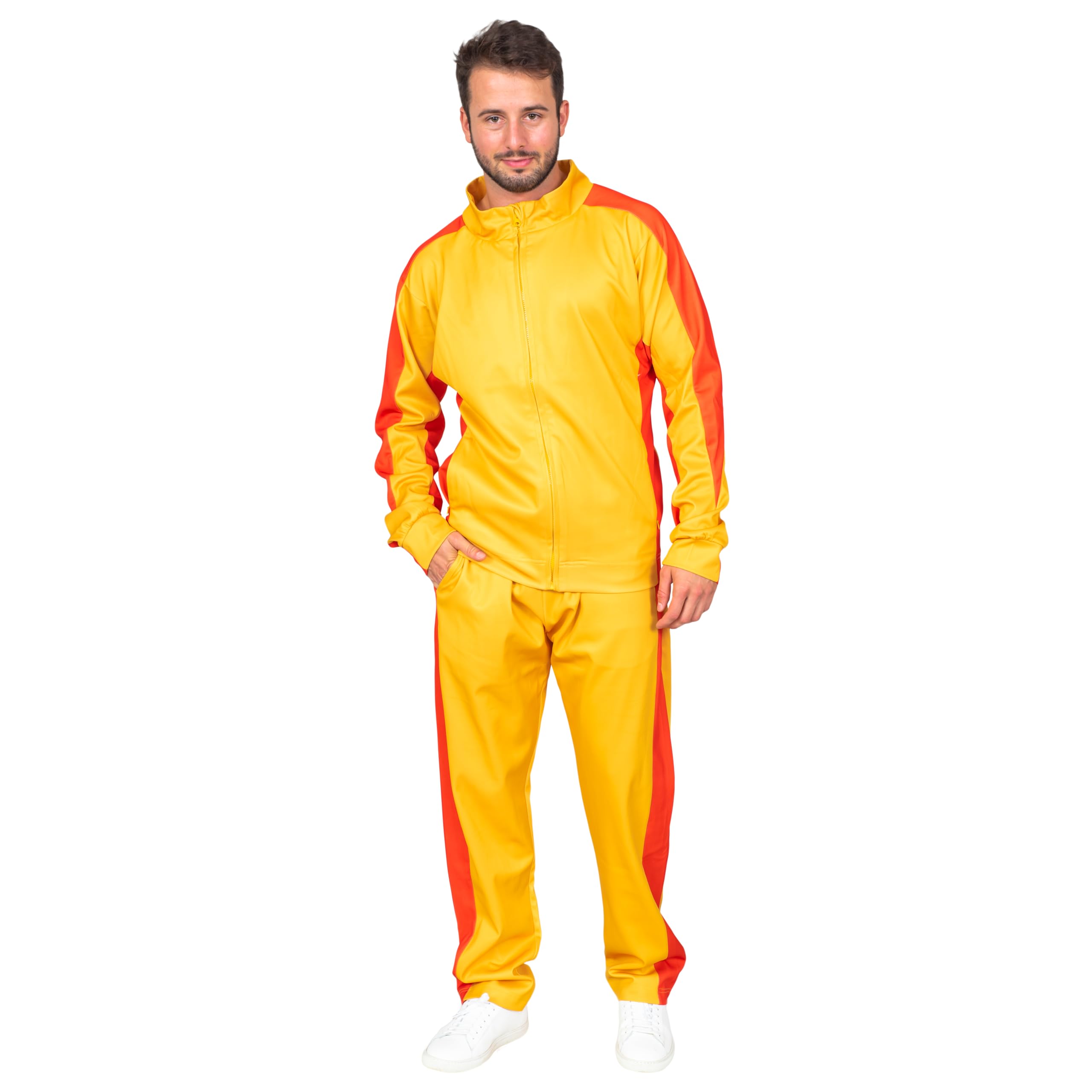 Average Joe's | Dodgeball Jacket and Pants Warm-Ups Halloween Costume