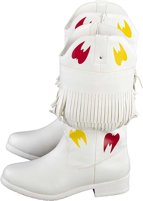 Ultimate Wrestler Warrior White Boots