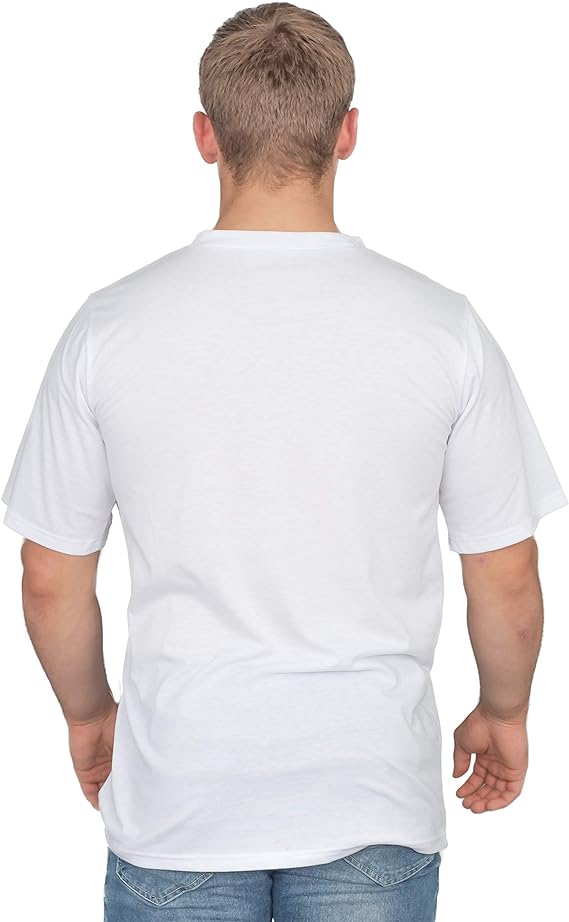 Costume Agent Former President 3D Hair White T-Shirt