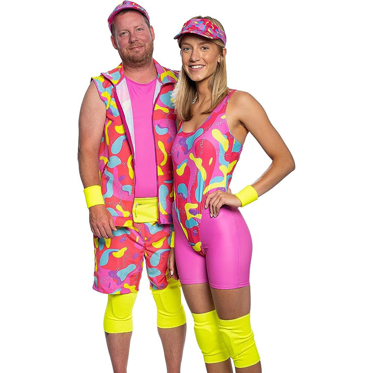 Barbie & Ken Workout Outfit Costume Full Couple