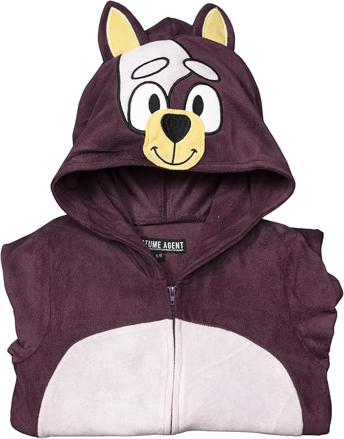 Kids Unisex Playful Colorful Dog Halloween Cosplay One Piece Costume