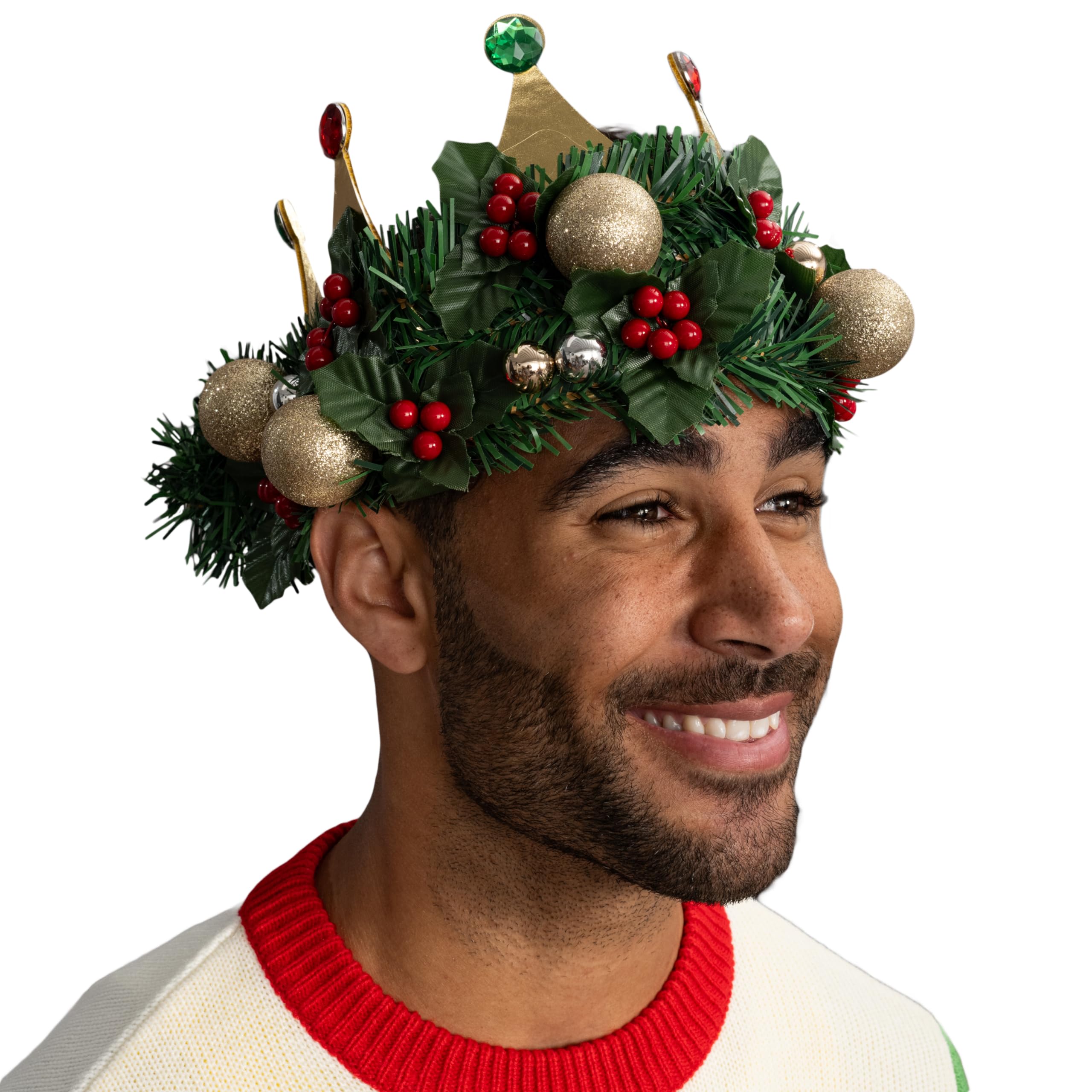 Mean One Green Animated Monster Halloween Cosplay Costume Christmas Crown