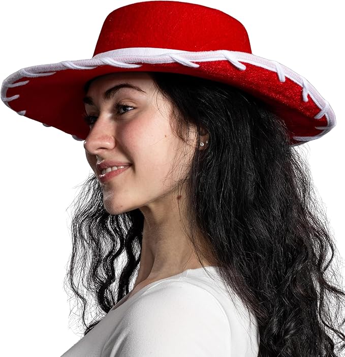 Adult Cowgirl Animated Movie Halloween Cosplay Costume Hat