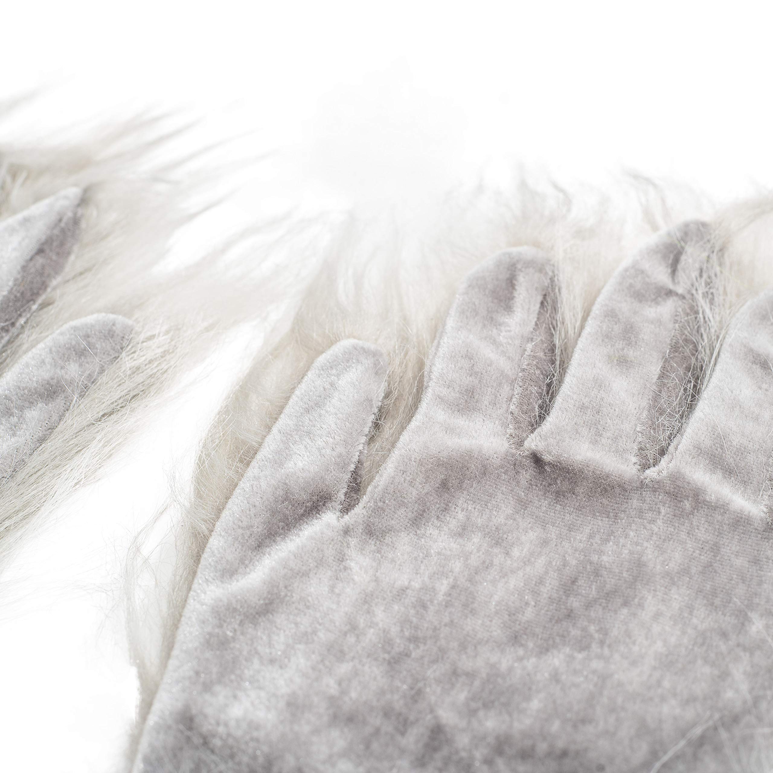 Halloween Costume Accessory Furry Gloves