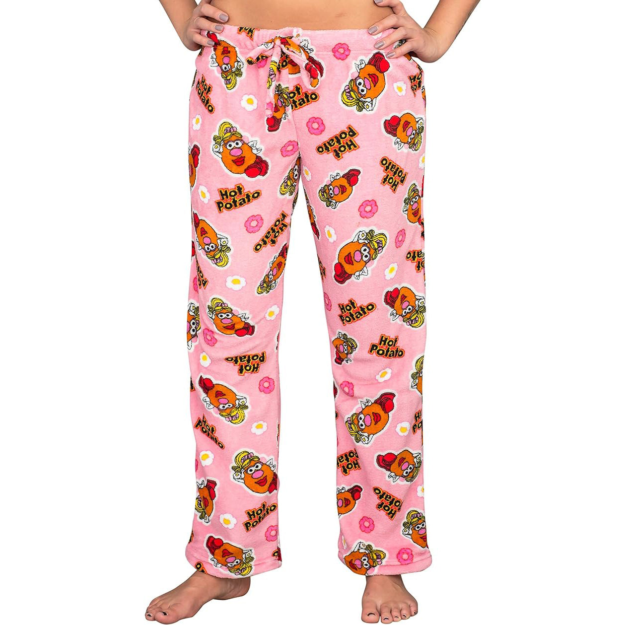 Mr Potato Head Pink Hot Potato Plush Lounge Pants