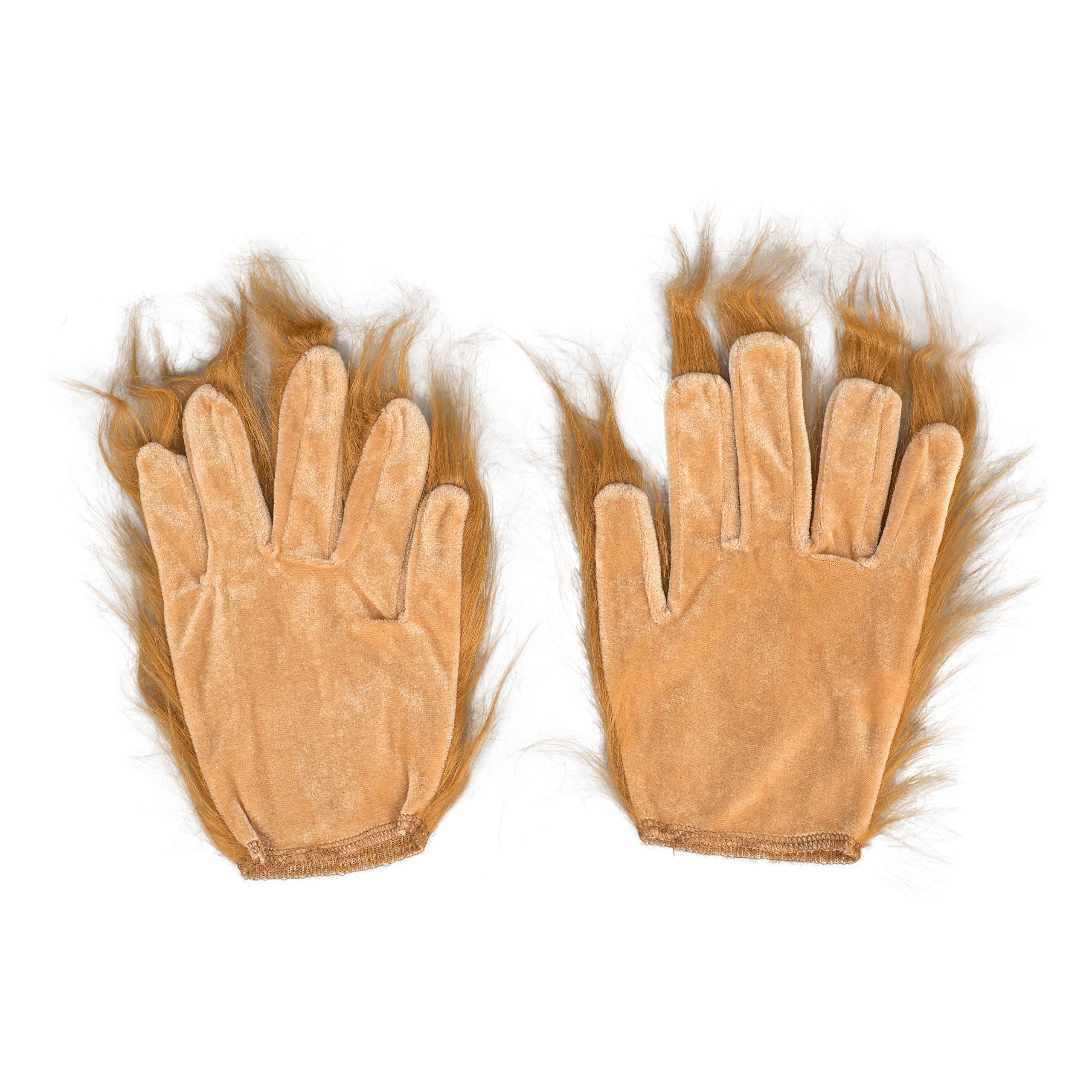Halloween Costume Accessory Furry Gloves