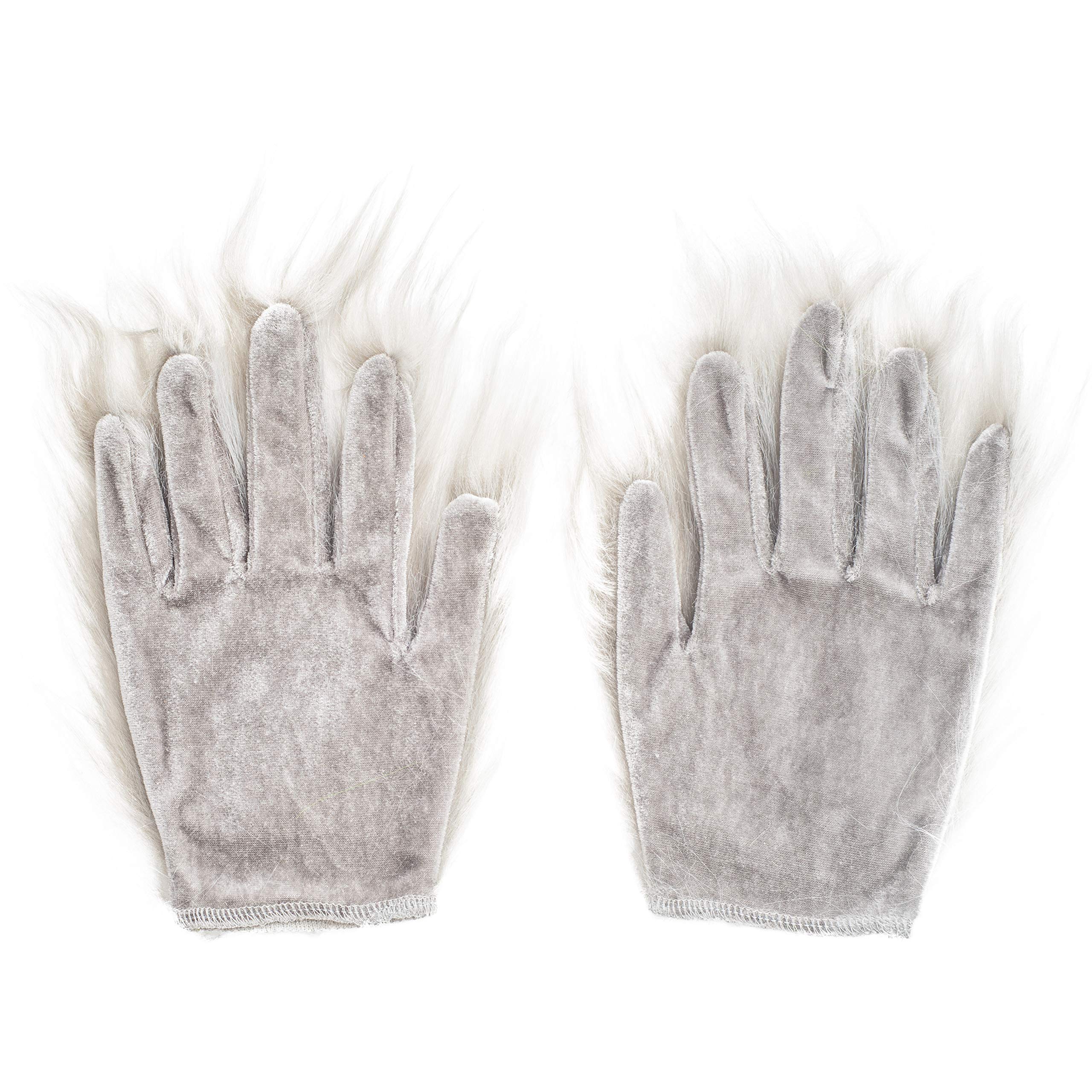Halloween Costume Accessory Furry Gloves