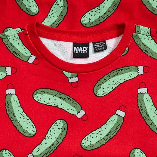 Rick and Morty Pickle Youth Red Sweatshirt