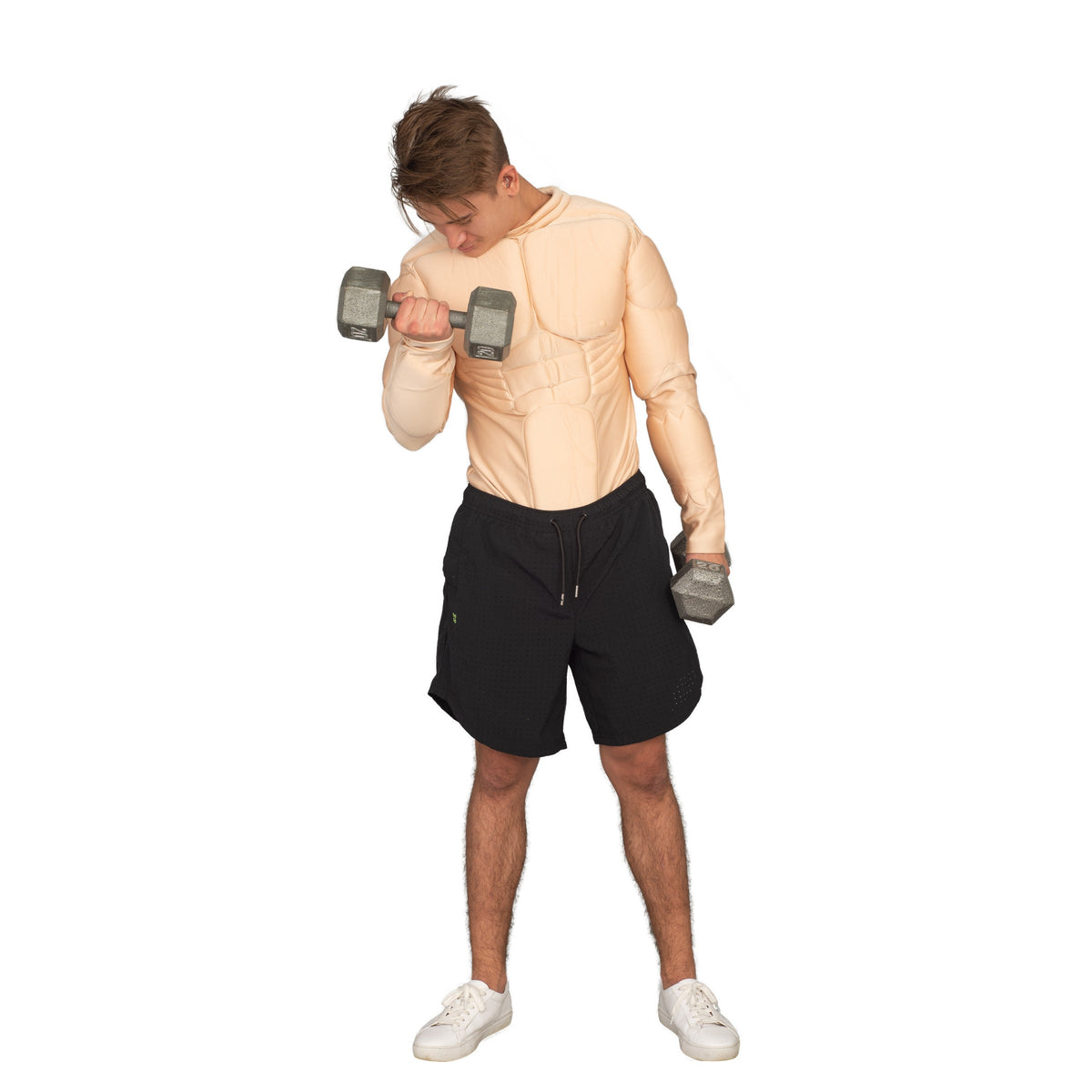 Adult Unisex Funny Deluxe Muscle Halloween Cosplay Costume Suit