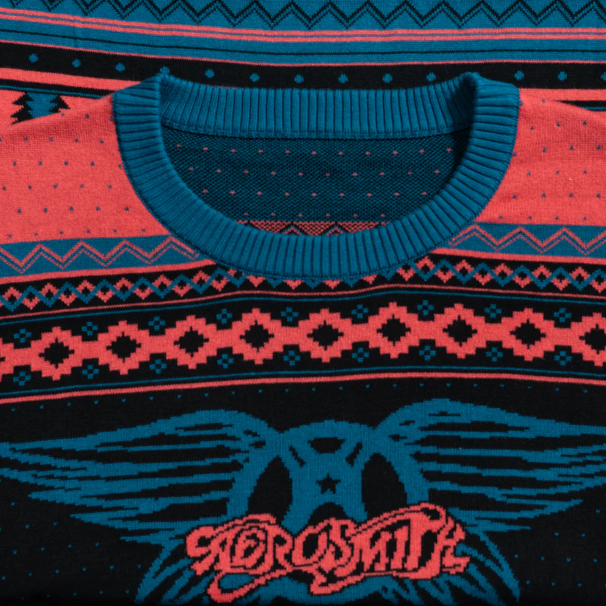 Aerosmith Wings Logo Adult Unisex Ugly Christmas Sweater