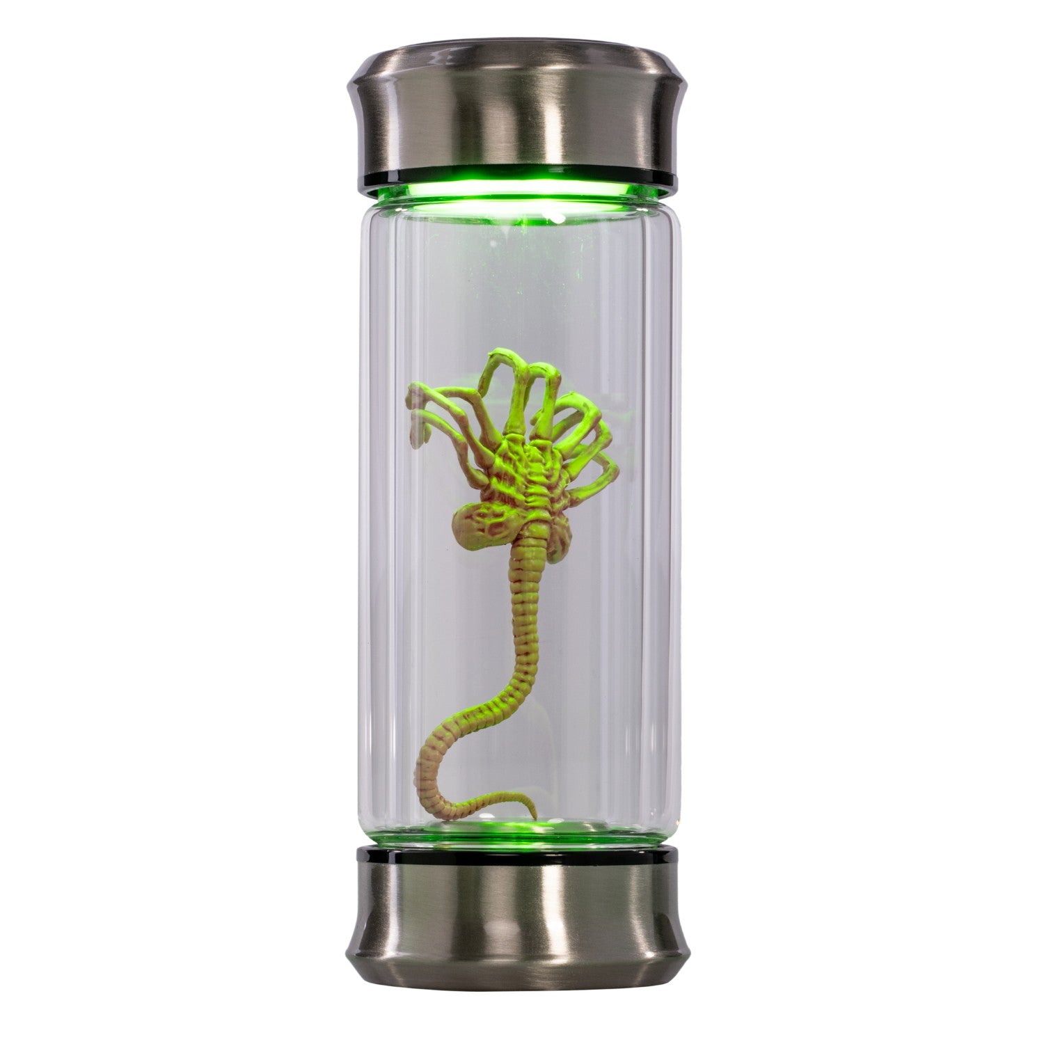 Alien Critter Embryo in Jar Glass Bottle with Display Box 8” Collectible Movie Prop Replica for Halloween Costume