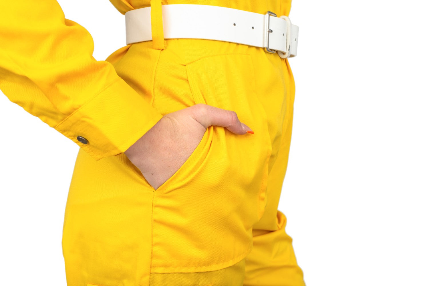 April O' Neil Yellow Ladies Costume Jumpsuit