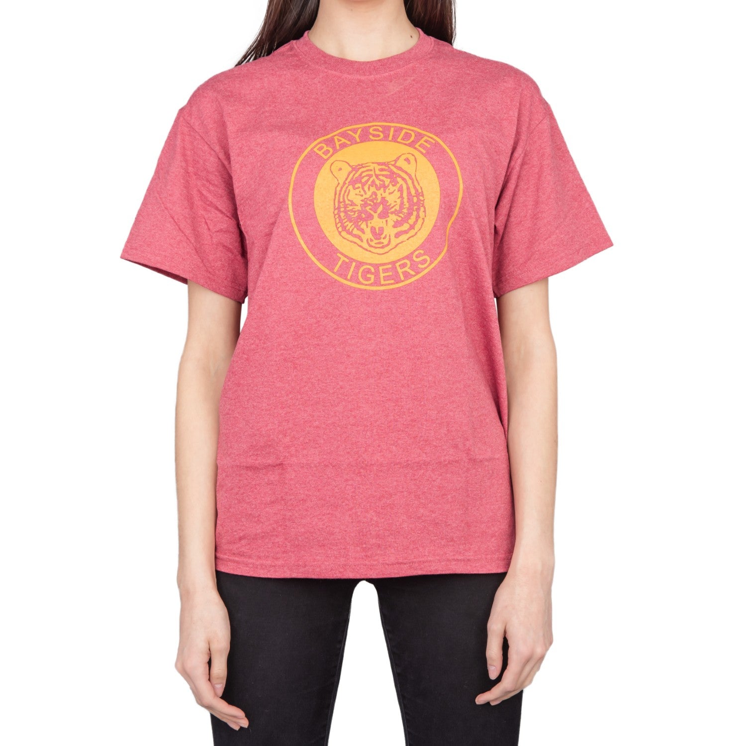 Women's SBTB Bayside Tigers School Logo Circle T-shirt
