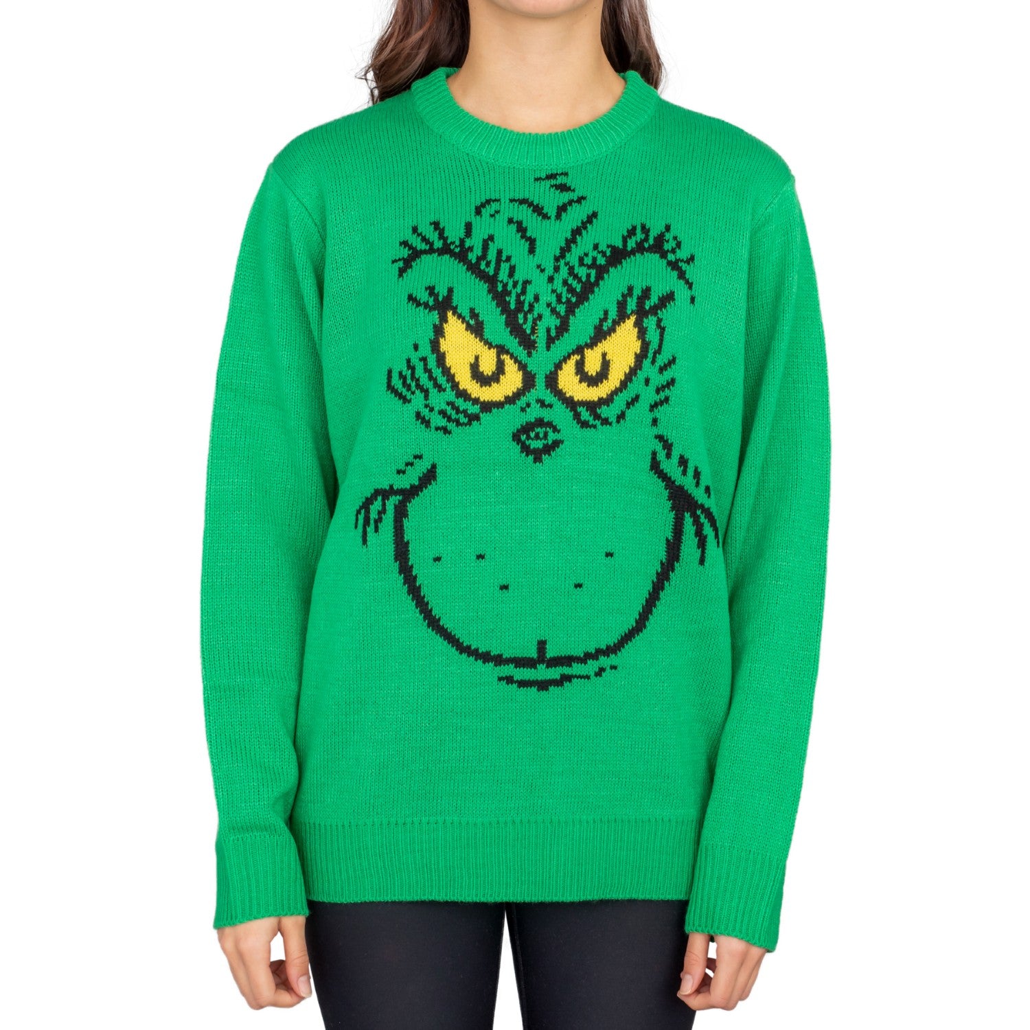 Big Face Grinch Sweater