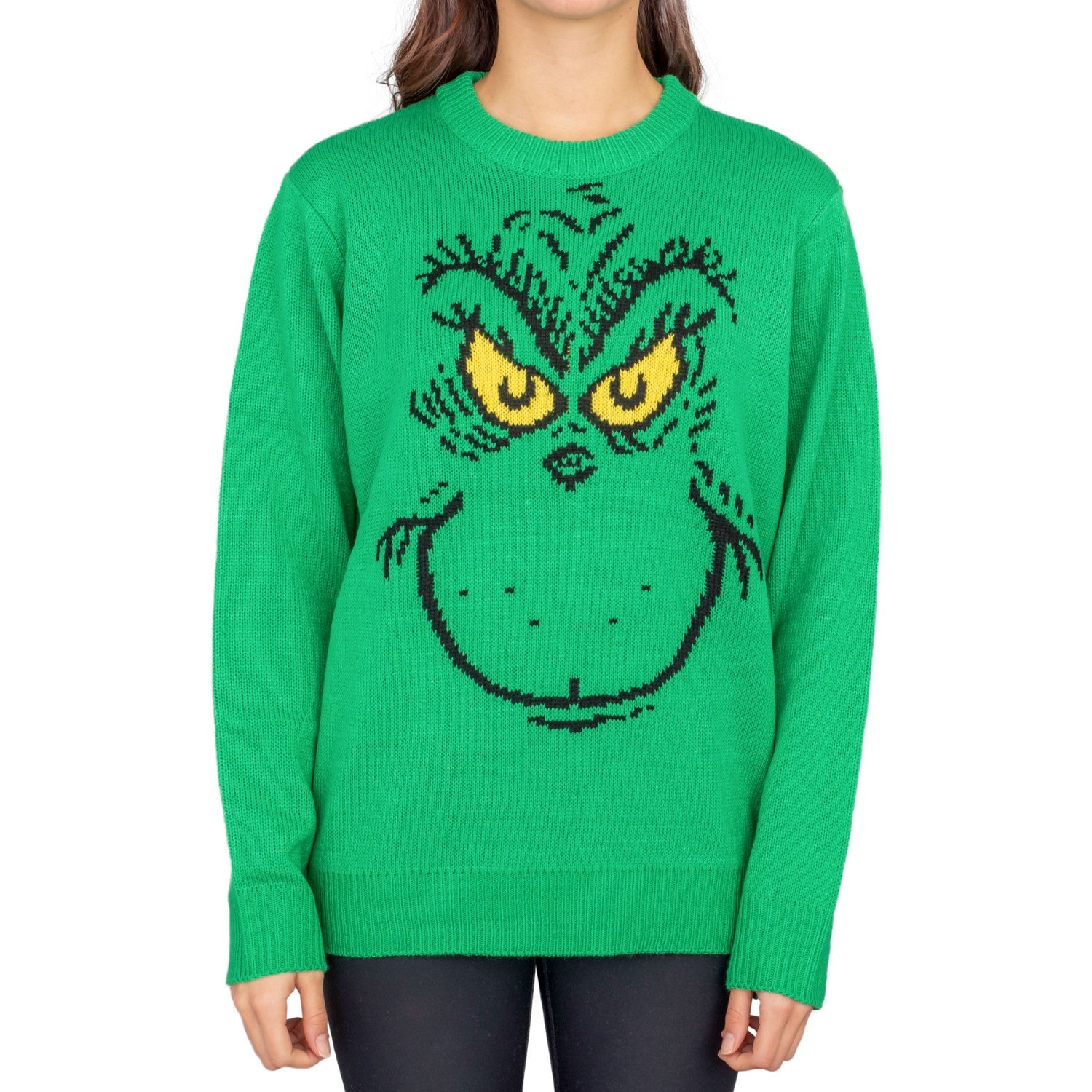 Big Face Grinch Sweater