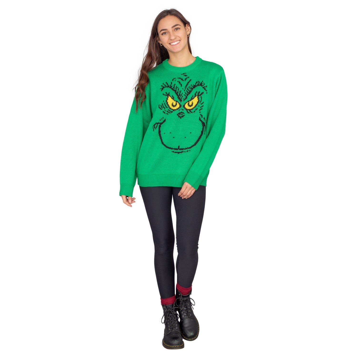 Big Face Grinch Sweater