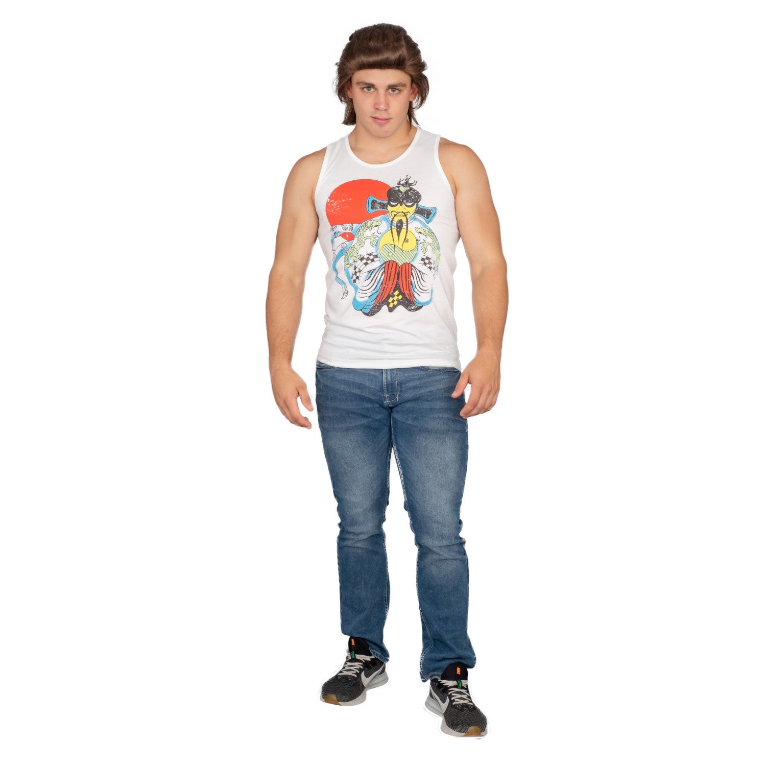 Big Trouble Little China Fu Manchu Tank Top