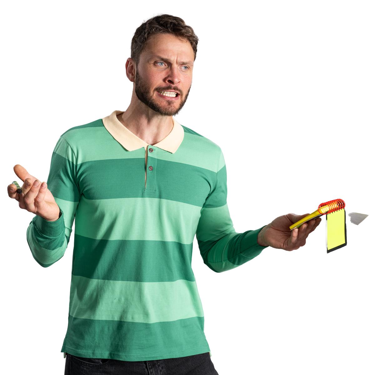 Dog Detective and Blue Handy Notebook Halloween Costume Cosplay Accessory with Dog Paws Stickers and Black Crayon