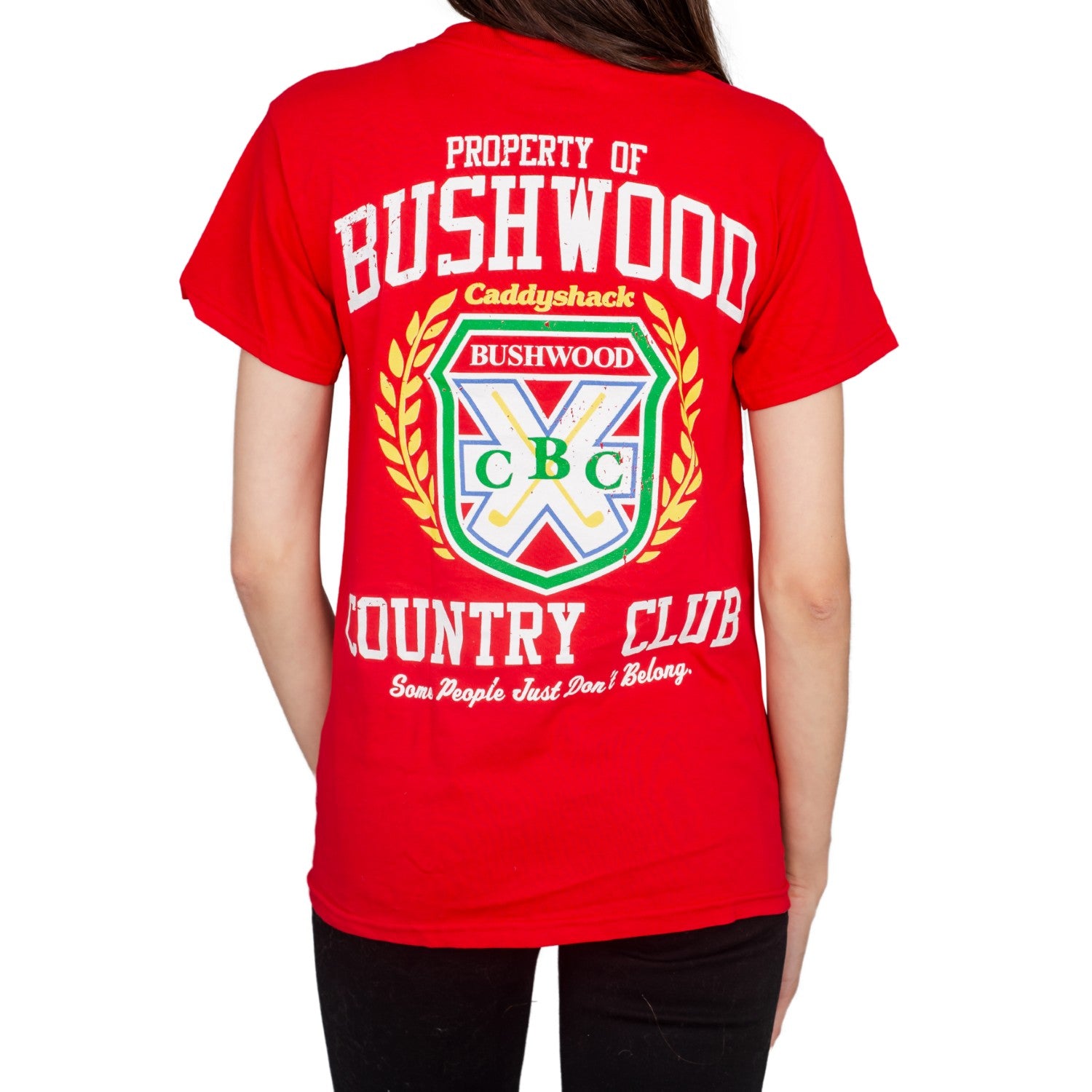 Caddyshack Bushwood CC Back Print T-shirt